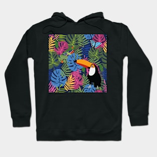 Tropical Rainforest Paradise Hoodie